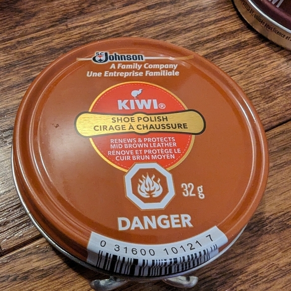 KIWI shoe care bundle-3 shoe polish, 1 cream polish, applicator& soft cl… - Picture 6 of 14